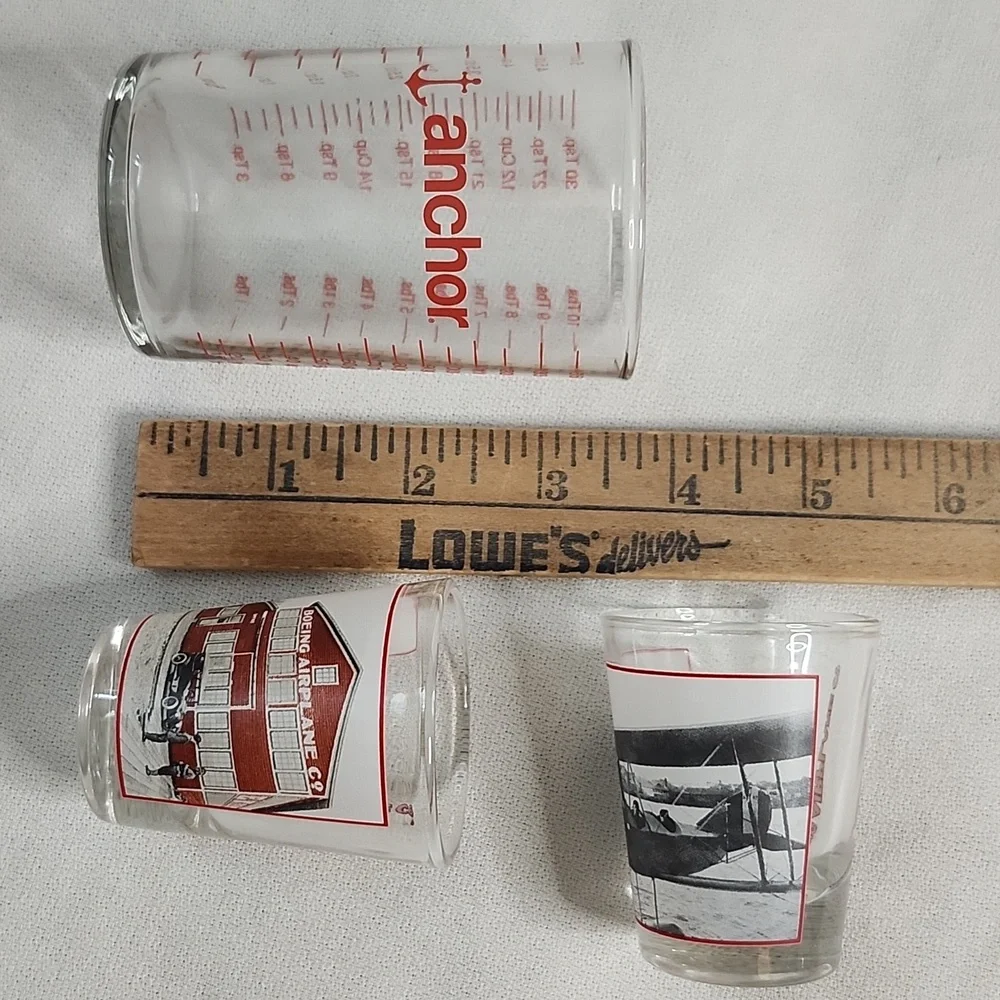 11pc Shot Glass with Measuring Glass Set